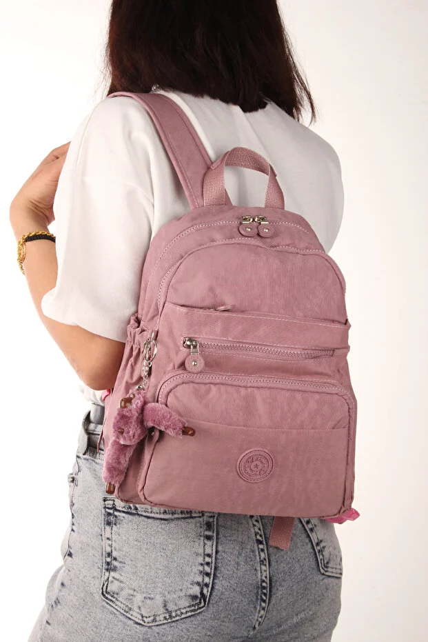 By Hakan My Polo 8745 Clinker Women's Backpack Medium Day Water Resistant Shadow