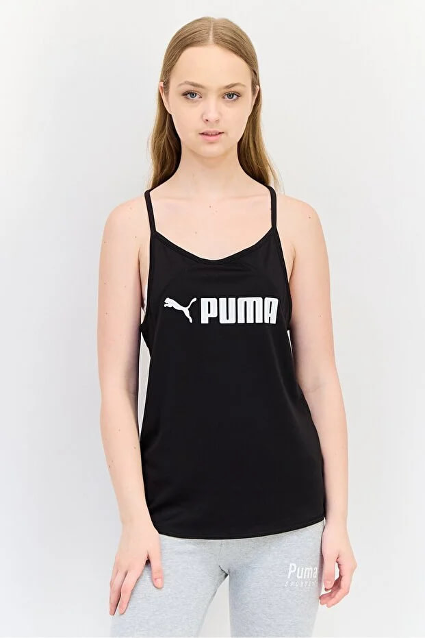 Puma Women Sportswear Fit Sleeveless Training Tank Top, Black